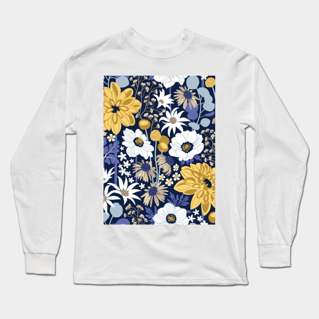 Yellow shirt with white flowers outlet
